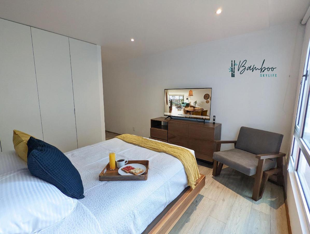 Luxury Condo Santa Fe Cosmocrat By Bamboo Skylife Mexico City Exteriör bild