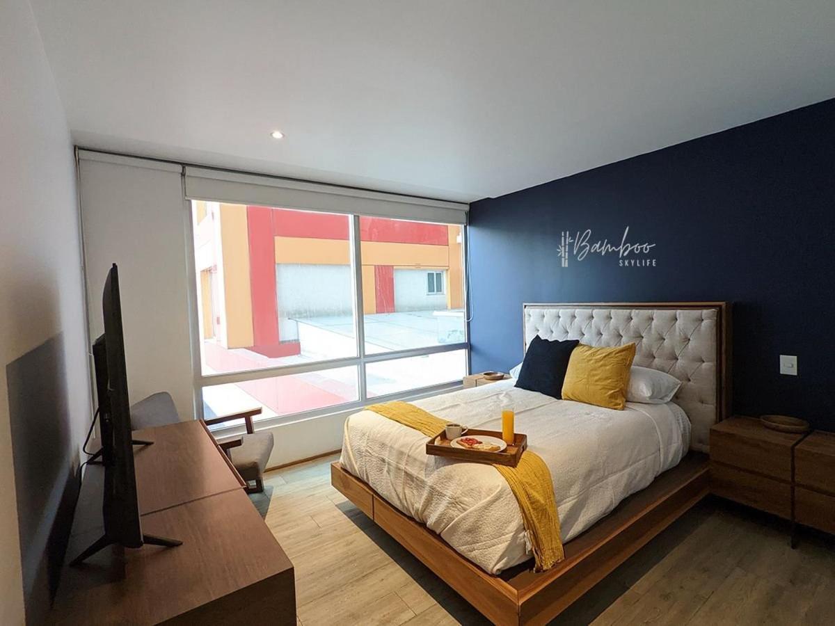 Luxury Condo Santa Fe Cosmocrat By Bamboo Skylife Mexico City Exteriör bild